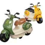 Jack Royal Scooter Toys for Kids Toddlers Baby Boys Girls Adults Seat Model Toys Steering Wheel Car Toy Track, Mini Motorcycle Toy Pull Back (Multi Color) Pack of 1