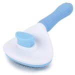 Agirav Self Cleaning Slicker Brush, Pet Grooming Shedding Brush for Dogs and Cats – Easy to Remove Loose Undercoat, Pet Massaging Tool Suitable for Pets with Long or Short Hair