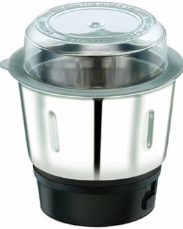 AADHIK Heavy Quality Chutney Jar (400 ml) Suitable for All mixer Grinder (Stainless steel) Pack Of 1 AADHIK Heavy Quality Chutney Jar (400 ml) Suitable for All mixer Grinder (Stainless steel) Pack Of 1