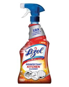 Lizol Kitchen Cleaner Spray – 450 ml | Suitable for all Kitchen Surfaces, Gas Stove, Countertop, Tiles, Chimney and Sink | Kills 99.9% germs Lizol Kitchen Cleaner Spray – 450 ml | Suitable for all Kitchen Surfaces, Gas Stove, Countertop, Tiles, Chimney and Sink | Kills 99.9% germs