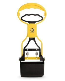 Foodie Puppies Potty Scooper Non-Breakable Pet Pooper Scooper for Dogs and Cats (Scooper Small) High Strength Material and Durable Spring for Easy Grass and Gravel Pick Up (Color May Vary)