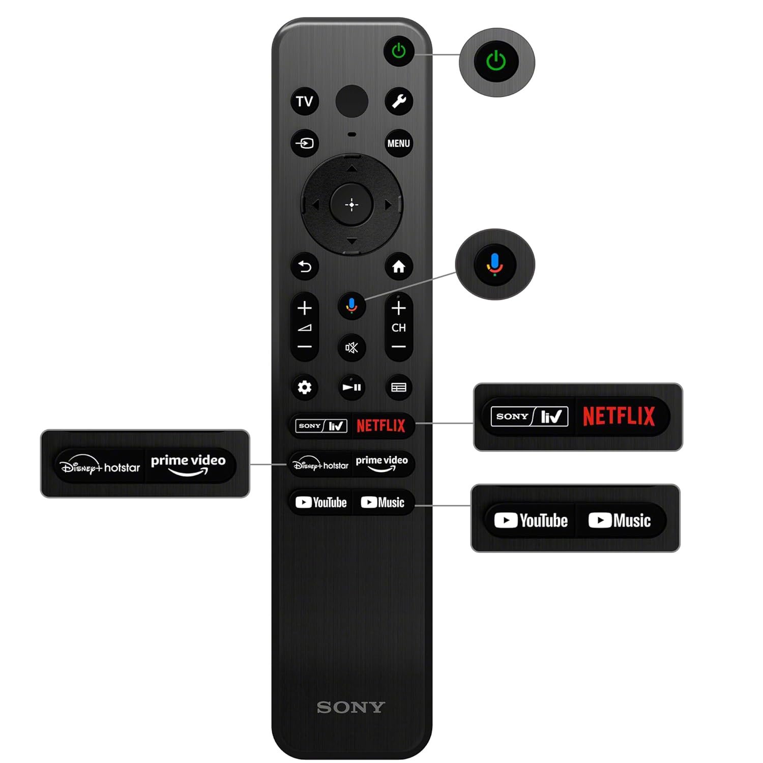 Sony 139 cm (55 inches) BRAVIA 2 4K Ultra HD Smart LED Google TV K-55S25B (Black) - Image 6