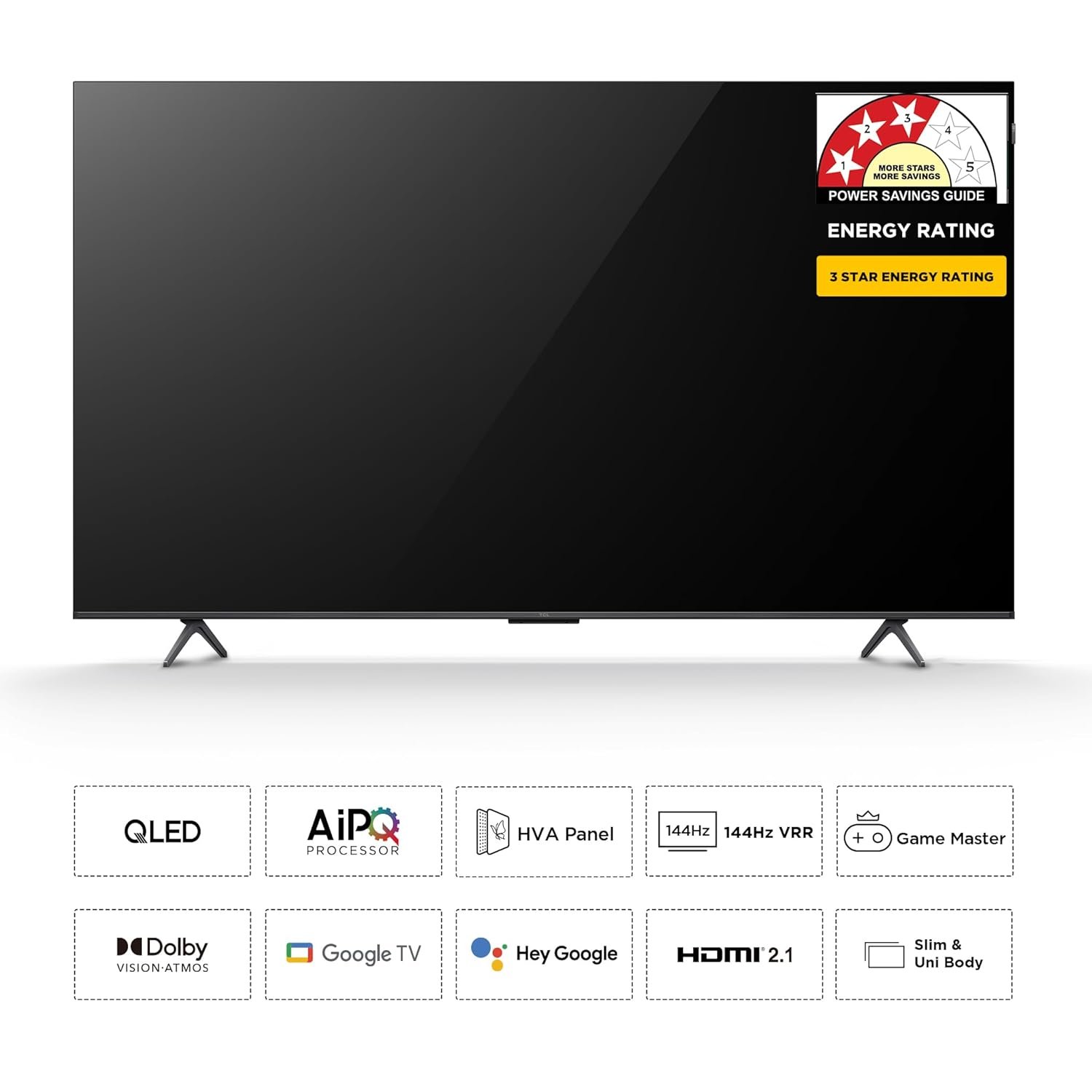 TCL 164 cm (65 inches) 4K Ultra HD Smart QLED Google TV 65T8C - Image 3