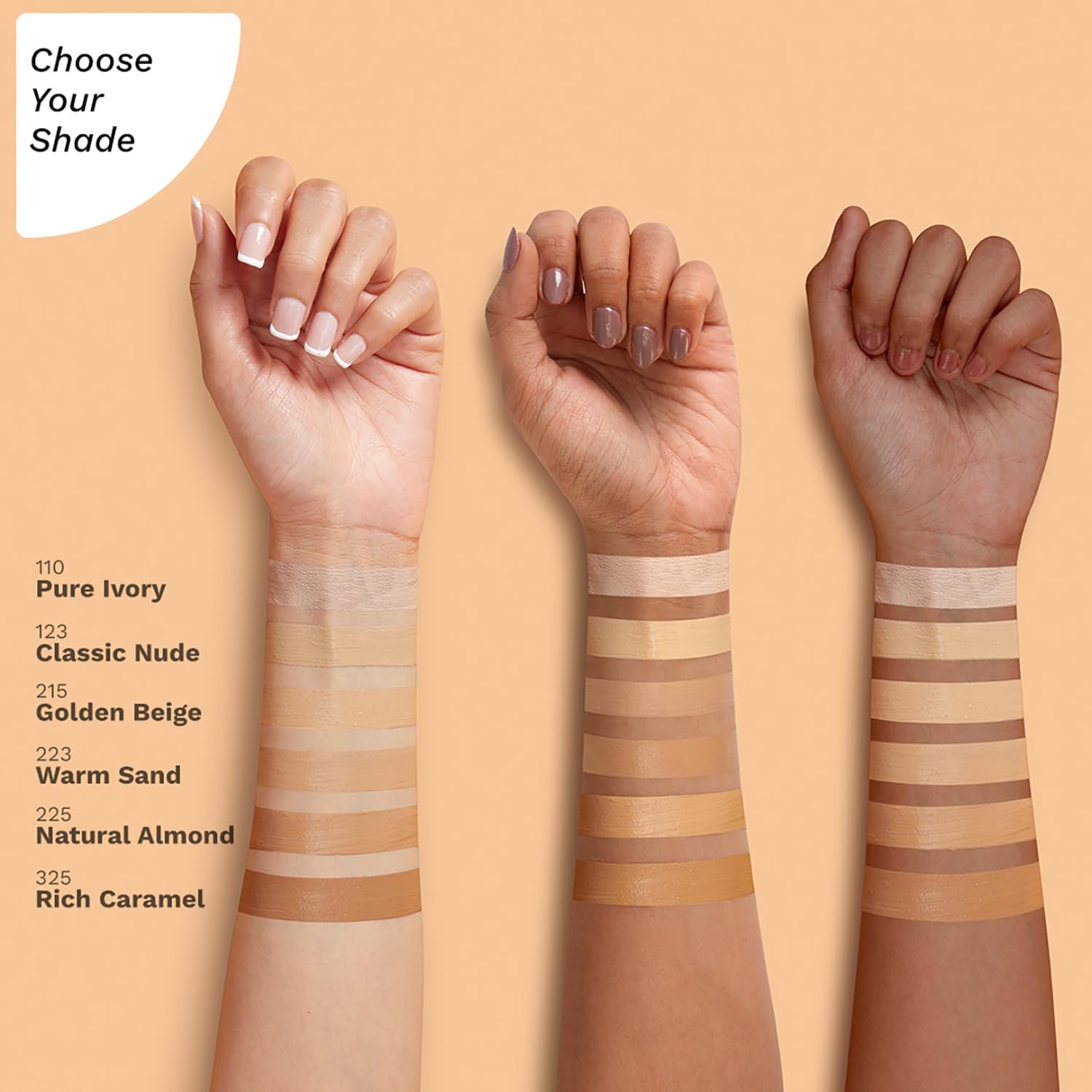 Pilgrim Medium Classic Nude Serum Liquid Foundation, Matte & Poreless,30 ml | Foundation for face make up infused |Water-Resistant,All Day Coverage|All Skin Types - Image 7