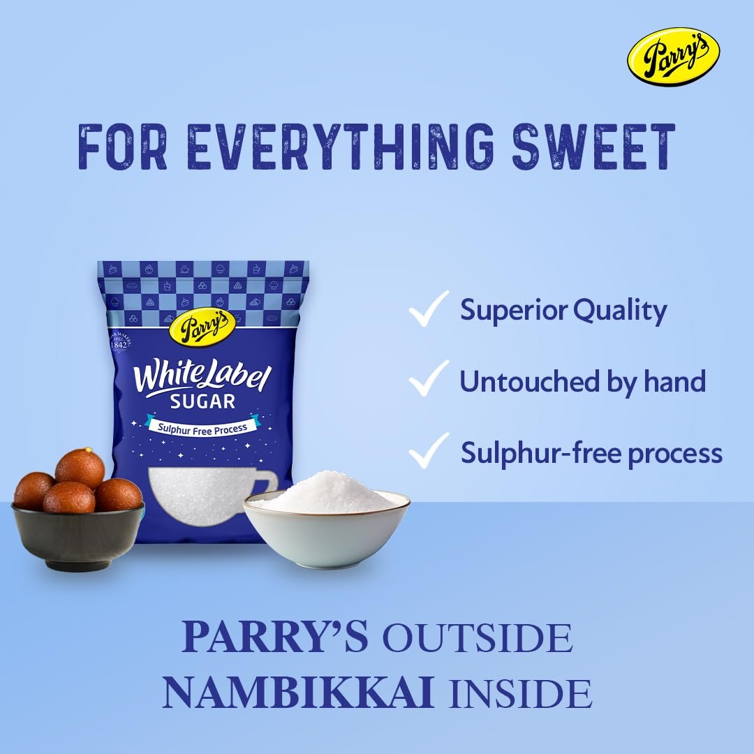 Parry's White Label Sugar, 1kg