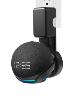 ZORBES® Wall Mount for Alexa Echo Dot 5th Generation, Space-Saving Solution with Cable Management Wall Holder for Alexa Echo Dot 5th Generation, Alexa Echo Dot Accessories (Black, Holder Only) ZORBES® Wall Mount for Alexa Echo Dot 5th Generation, Space-Saving Solution with Cable Management Wall Holder for Alexa Echo Dot 5th Generation, Alexa Echo Dot Accessories (Black, Holder Only)
