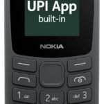 Nokia All-New 105 Single Sim Keypad Phone with Built-in UPI Payments, Long-Lasting Battery, Wireless FM Radio | Charcoal