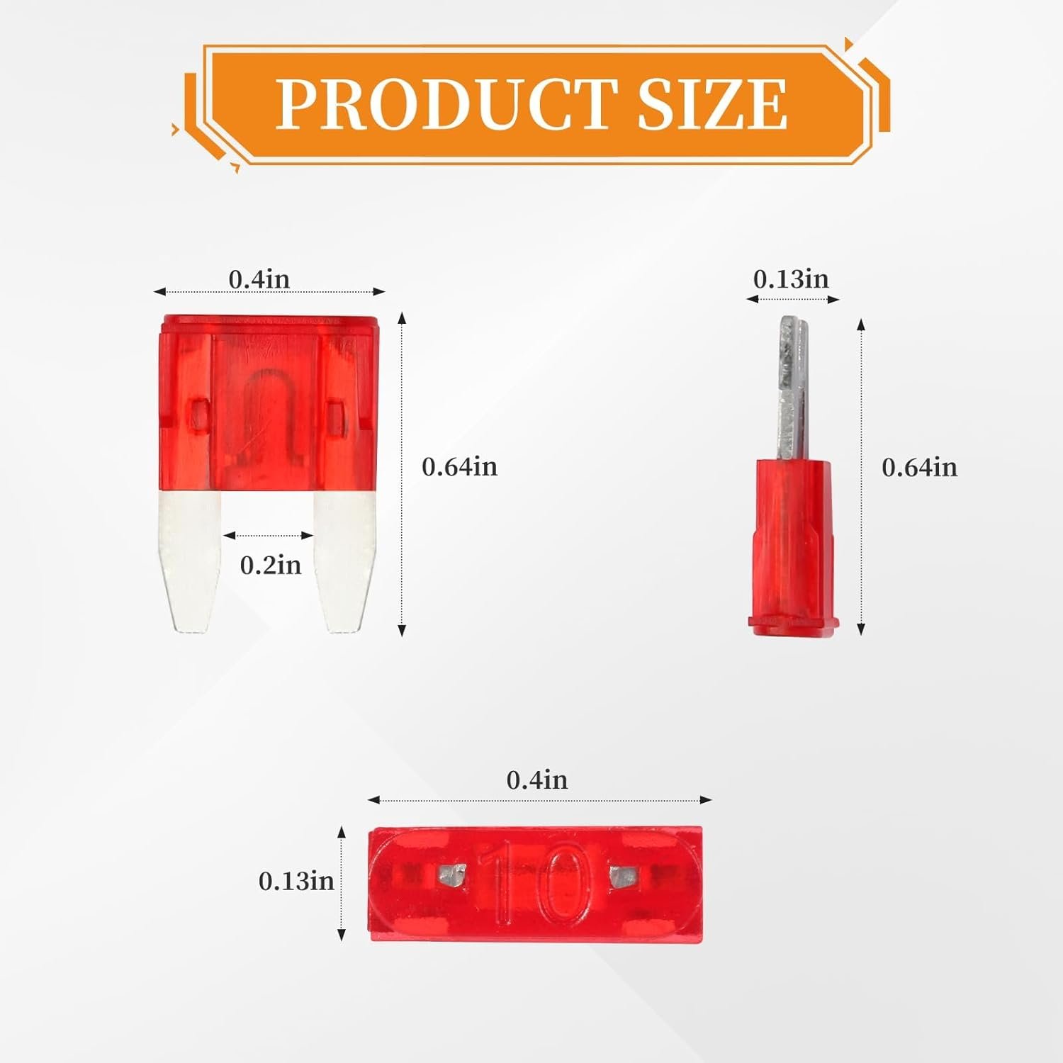 Xfopz 120Pcs Fuse Assortment Kit, Car Boat Truck SUV Auto Automotive Assorted Replacement Blade Mini Fuses -2A 3A 5A 7.5A 10A 15A 20A 25A 30A 35A with Fuse Puller (120) - Image 3