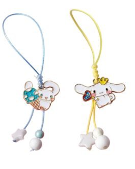 ONCRO Metal Pack Of 2 Blue And Yellow Cinnamoroll White Cute Chubby Dog Phone Charms For Smart Phone Mobile Cover Keychain Ladies Hand Bag Key Ring String Hanging Girl Accessories Lanyard ONCRO Metal Pack Of 2 Blue And Yellow Cinnamoroll White Cute Chubby Dog Phone Charms For Smart Phone Mobile Cover Keychain Ladies Hand Bag Key Ring String Hanging Girl Accessories Lanyard
