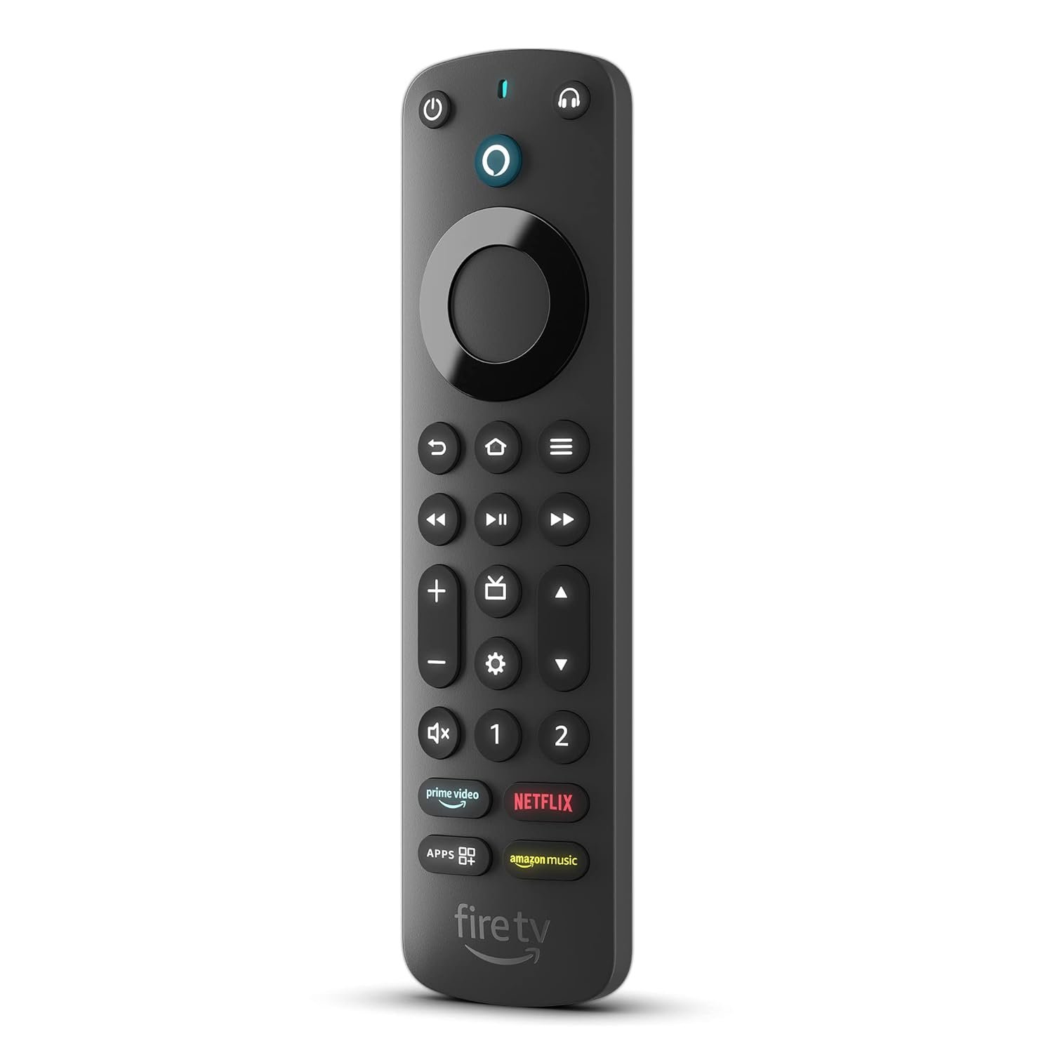 Introducing Alexa Voice Remote Pro, includes remote finder, TV controls, backlit buttons, requires compatible Fire TV device - Image 2
