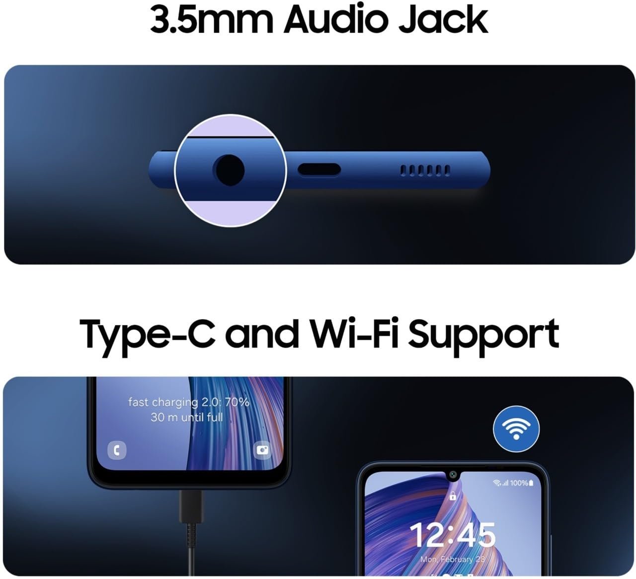 Samsung Galaxy F05 (Twilight Blue, 64 GB) (4 GB RAM) - Image 6