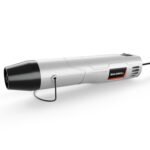 BUILDSKILL 400W Mini heat gun machine | ABS plastic | Wire stand | Handheld & lightweight | Heat gun for shrink wrapping | DIY | Crafts | Packaging | Electronic task hot air gun machine | Durable