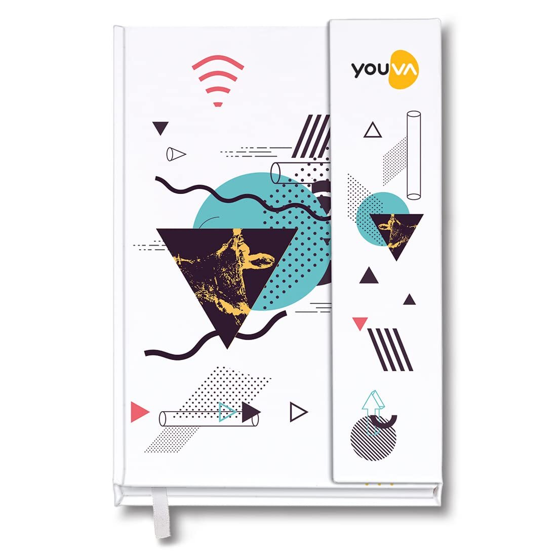 YOUVA Navneet Case Bound Magnetic My Notes | 14.8x21 cm | Single Line | 192 Pages | Pack of 1 - Image 13