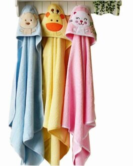 BRANDONN Baby Blankets Newborn Combo Pack of Hooded Wrapper for Baby Boys and Baby Girls Pack of 3 pcs.