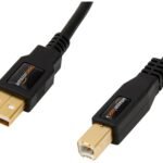 amazon basics Usb 2.0 Cable – A-Male To B-Male For Personal Computer,Printer – 16 Feet (4.8 Meters,Black)