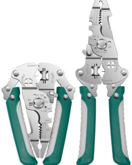 Prplet Wire Stripper and Cutter Tool – Multifunctional Electrical Wire Stripping, Crimping & Cutting Pliers with Ergonomic Grip for Electricians & DIY | Multi-Gauge Wire Compatibility Prplet Wire Stripper and Cutter Tool – Multifunctional Electrical Wire Stripping, Crimping & Cutting Pliers with Ergonomic Grip for Electricians & DIY | Multi-Gauge Wire Compatibility