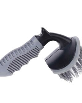 Pivalo PVCTCB1 T-Type Car Tire Cleaning Brush Scrubber with Antislip Handle Multi-Functional SUV Tyre Wheel Rim Hub Washing Cleaner