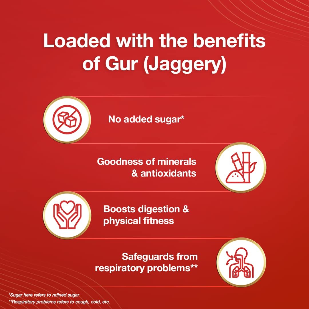Dabur Chyawanprash Awaleha - 900g | With Goodness of Gur (Jaggery)| 3X Immunity Action | No added Sugar | Helps Improve Digestive & Respiratory Health | With Goodness of 40+ Ayurvedic Herbs - Image 3