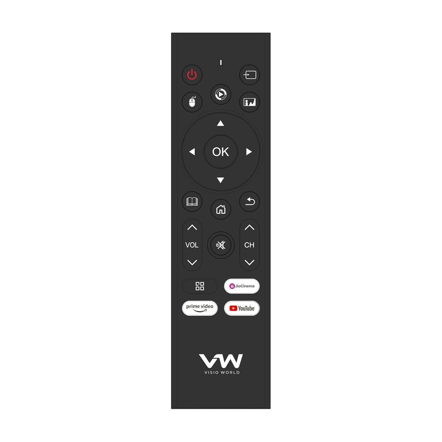 VW 80 cm (32 inches) Frameless Series HD Ready Android Smart LED TV VW32S (Black) - Image 6