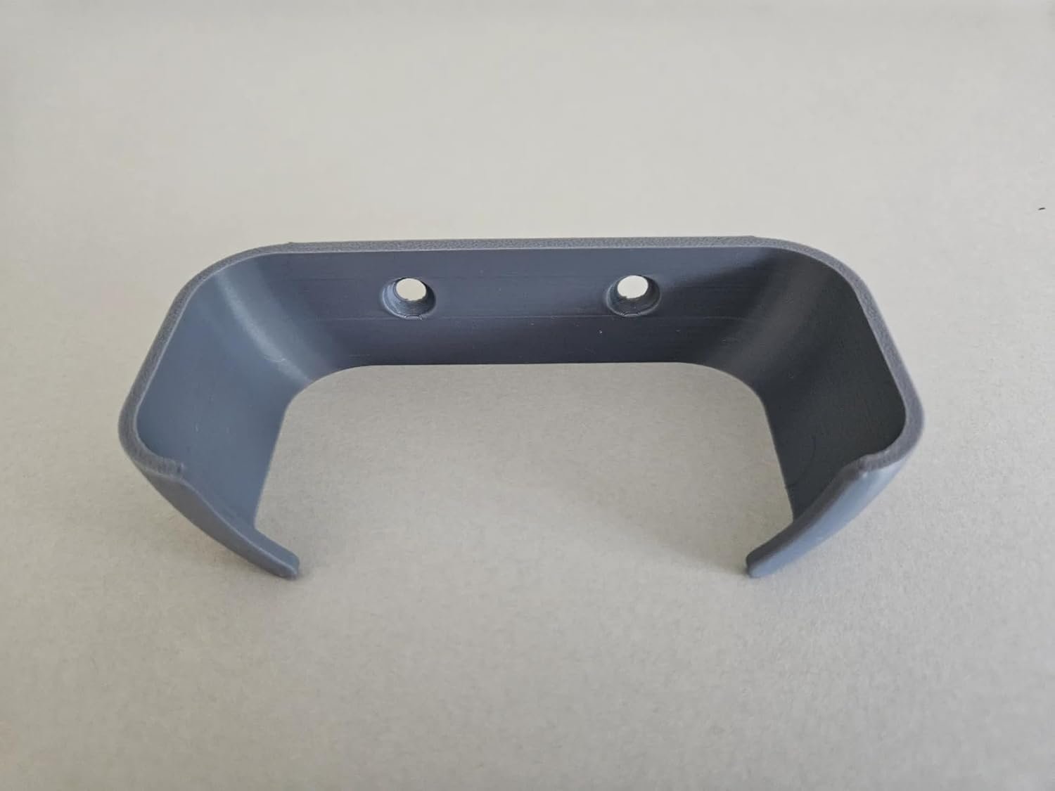 AURECIS Wall Mount for Alexa Echo Dot 3rd Gen, Bracket Stand Holder for Smart Speaker, Hide Messy Wires, for Kitchen, Bedroom & Bathroom (3D Printed) (Speaker not Included) (Grey) - Image 3