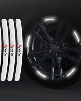 AutoBizarre 20pcs White Reflective Wheel Rim Stickers Night Reflective Tape Warning Sticker for Decoration Universal for All Cars Bikes Motorcycles Bicycle Trucks AutoBizarre 20pcs White Reflective Wheel Rim Stickers Night Reflective Tape Warning Sticker for Decoration Universal for All Cars Bikes Motorcycles Bicycle Trucks