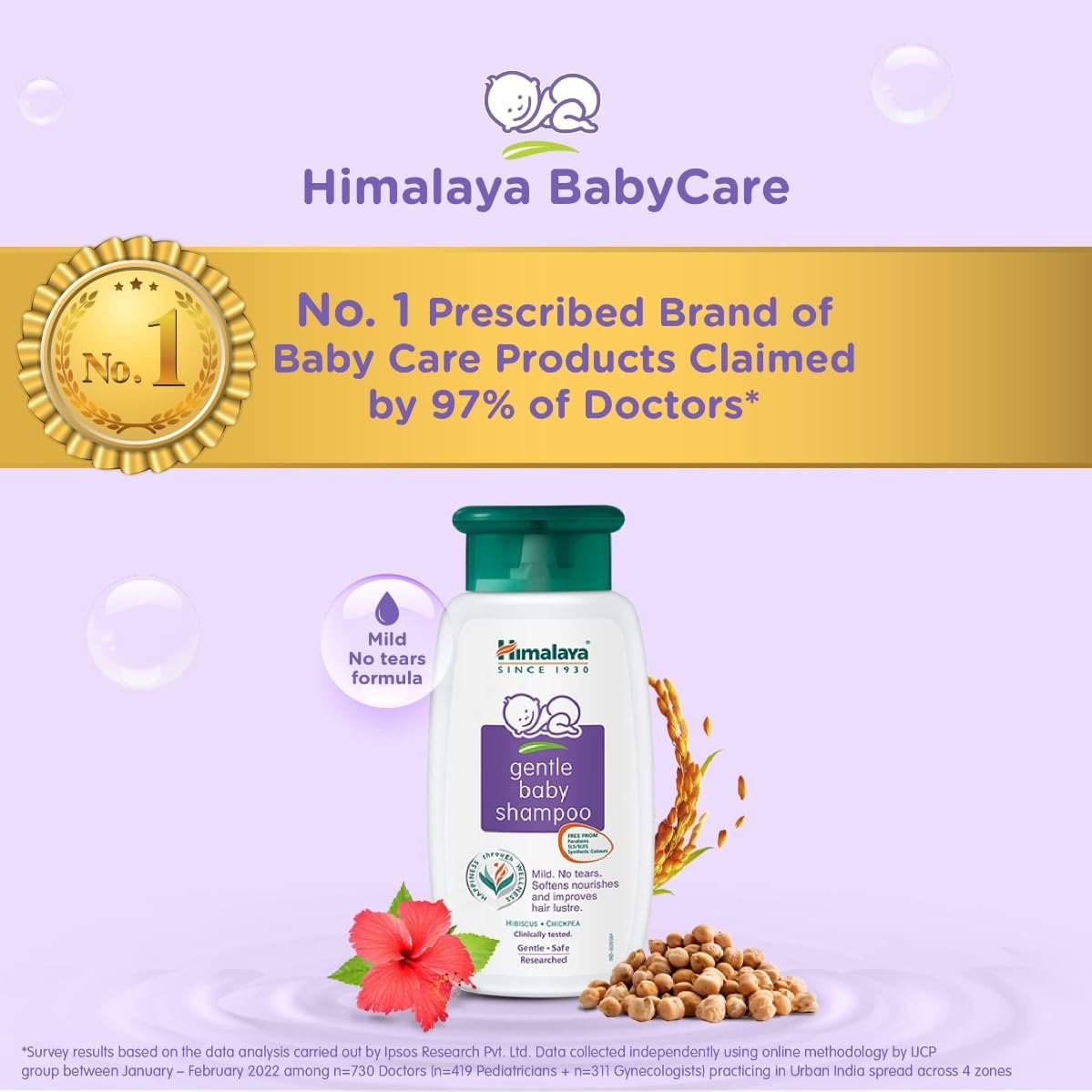 Himalaya Gentle Baby Shampoo (400 ml) - Image 3