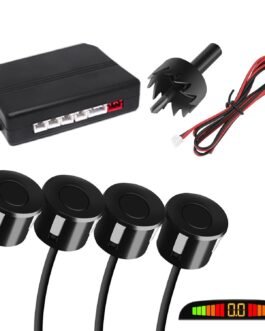 FABTEC Car Reverse Parking Sensor System, LED Display 4-Sensor Parking Assistant Kit, Backup Auto Object Detectors with Sound Warning (Black, Set of 4)… FABTEC Car Reverse Parking Sensor System, LED Display 4-Sensor Parking Assistant Kit, Backup Auto Object Detectors with Sound Warning (Black, Set of 4)…