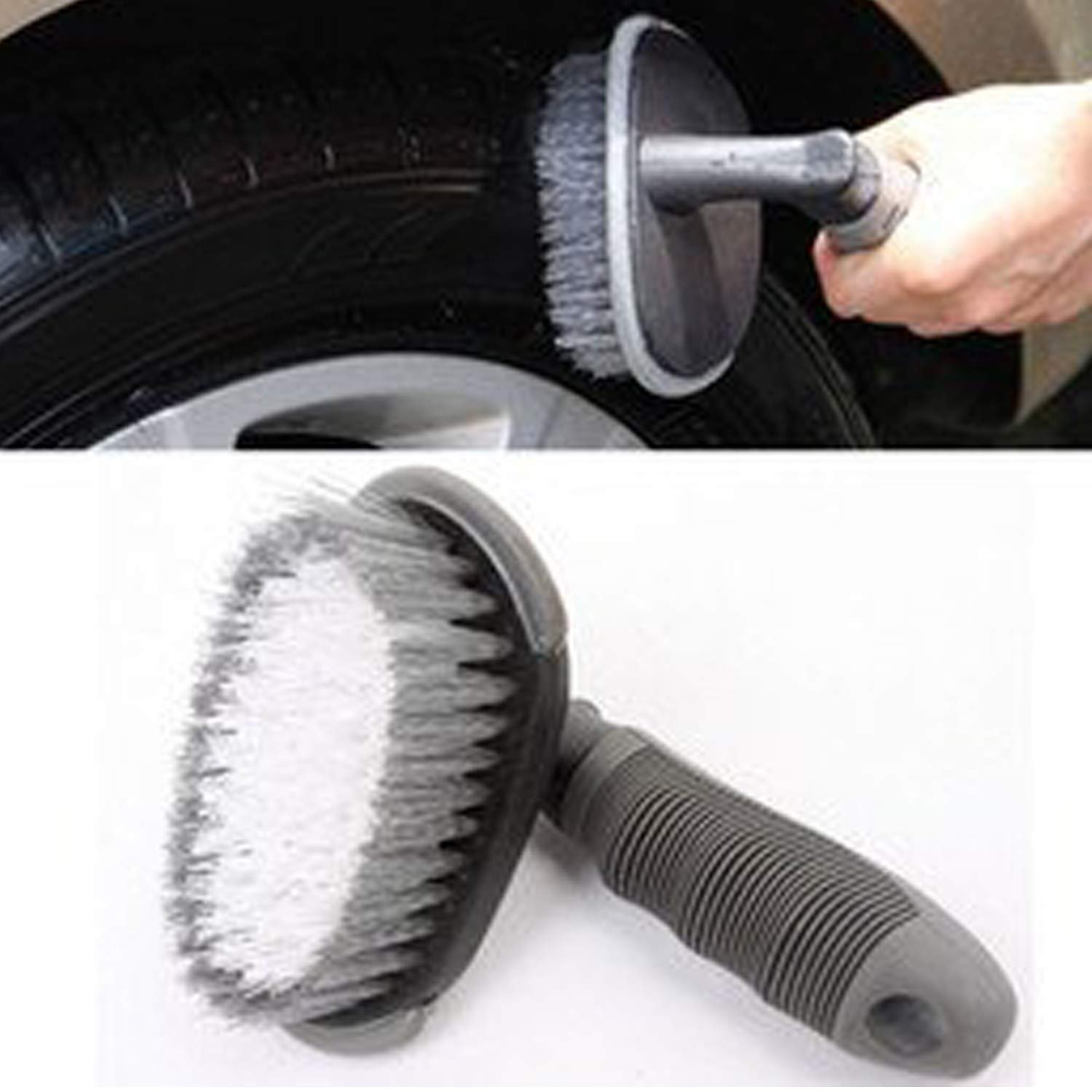 Ramanta Bike Tyre Rim Cleaner Brush for Yamaha YZF R15 V3, Pack of 1 - Image 5