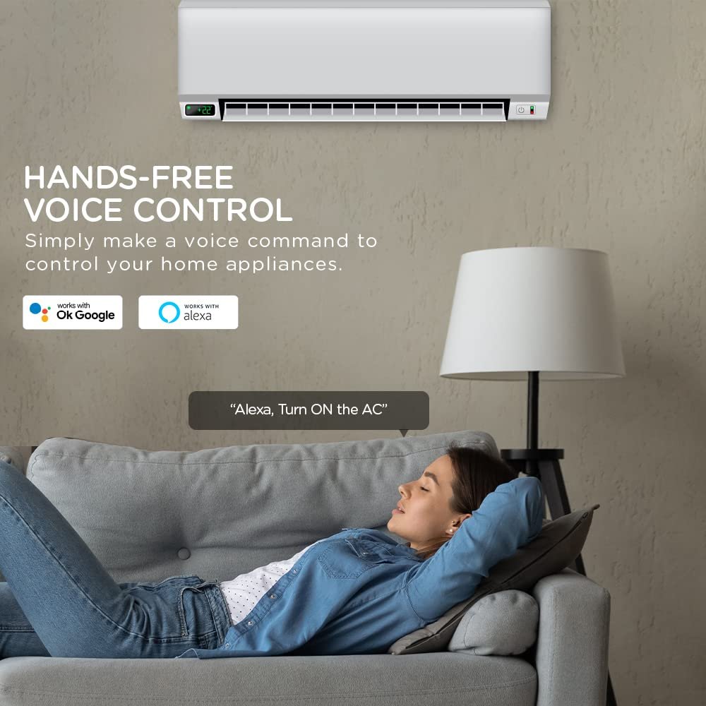 QUBO 16A Wifi + BT Smart Plug from Hero Group, Energy Monitoring, Suitable for large appliances like ACs, Geysers & Water Pumps (Voice Control with Amazon Alexa and Google Assistant) - Image 5