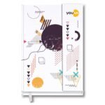 YOUVA Navneet Case Bound Magnetic My Notes | 14.8×21 cm | Single Line | 192 Pages | Pack of 1