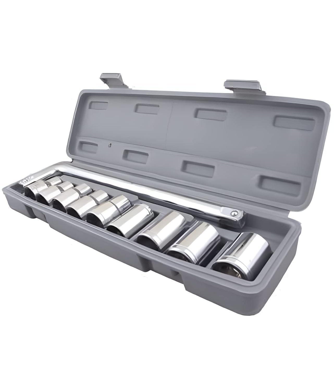 Oblivion 10-Pcs Socket Handle Set | Hand Tool Kit for Home DIY, Automobile & Vehicle Maintenance Repair (Pack of 1) - Image 8
