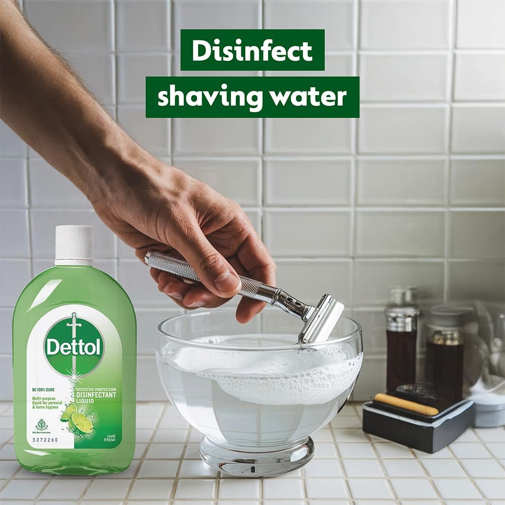 Dettol Liquid Disinfectant for Floor Cleaner, Surface Disinfection , Personal Hygiene (Lime Fresh , 1L) - Image 9