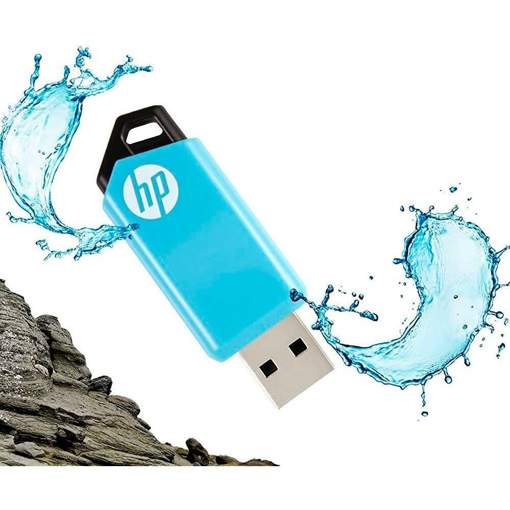 HP USB 2.0 Flash Drive 128GB v150w-Blue - Image 2