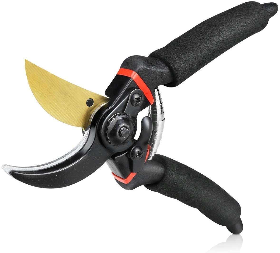 ELMVIA Garden Scissors And Cutter/Branch/Cutting Scissors/Pruners For Plants/Pruning Cutter/Grafting Knife For Lawn, Garden & Potted Plants (HEAVY DUTY)