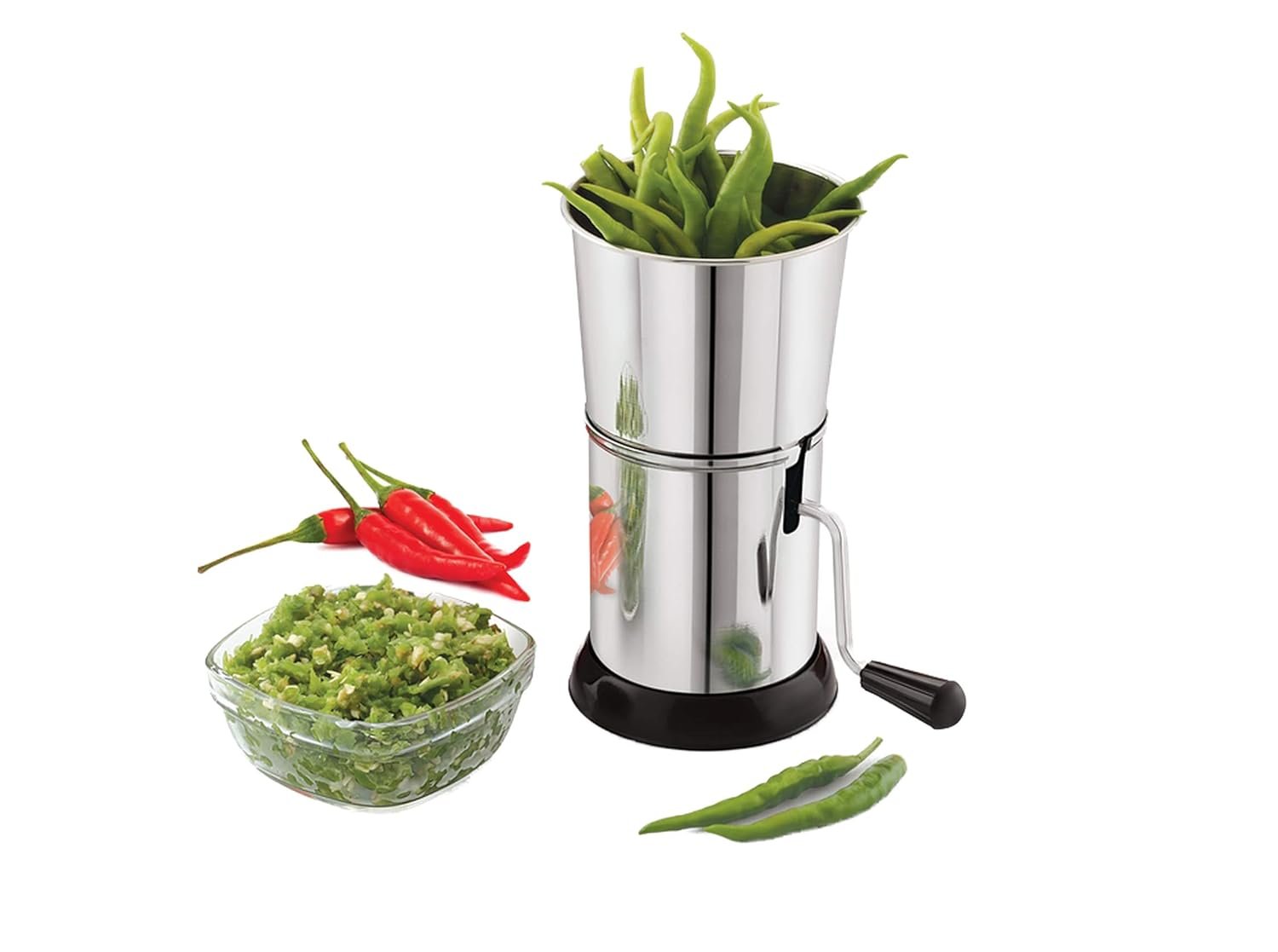 Anjali Kitchenware CN07 Chilli Cutter Stainless Steel - Image 3