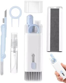 HUMBLE 7-in-1 Multifunctional Electronic Cleaner Kit | Keyboard Cleaner Kit | Cleaning Kit for Airpods & Laptop | Screen Dust Brush | Soft Swipe Airpods Cleaner Pen | Key Puller & Empty Spray Bottle HUMBLE 7-in-1 Multifunctional Electronic Cleaner Kit | Keyboard Cleaner Kit | Cleaning Kit for Airpods & Laptop | Screen Dust Brush | Soft Swipe Airpods Cleaner Pen | Key Puller & Empty Spray Bottle