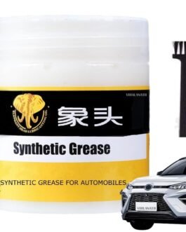 Automotive Synthetic Grease Lubricant with Brush, Reduces Friction, Noise, Rust and Corrosion Protection, Heavy Duty Vehicle White Grease, Long Lasting for Cars, Buses, Trucks, 2 Wheelers Automotive Synthetic Grease Lubricant with Brush, Reduces Friction, Noise, Rust and Corrosion Protection, Heavy Duty Vehicle White Grease, Long Lasting for Cars, Buses, Trucks, 2 Wheelers