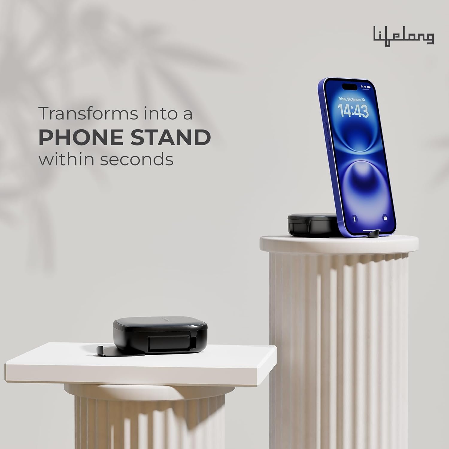 Lifelong Electronics 60W All-in-One Multifunctional Cable Kit | Fast Charging & Data Transfer | Retractable Cable with USB A & C Convertor, Micro/Lightning Connector, Sim Storage & Ejector Accessories - Image 5