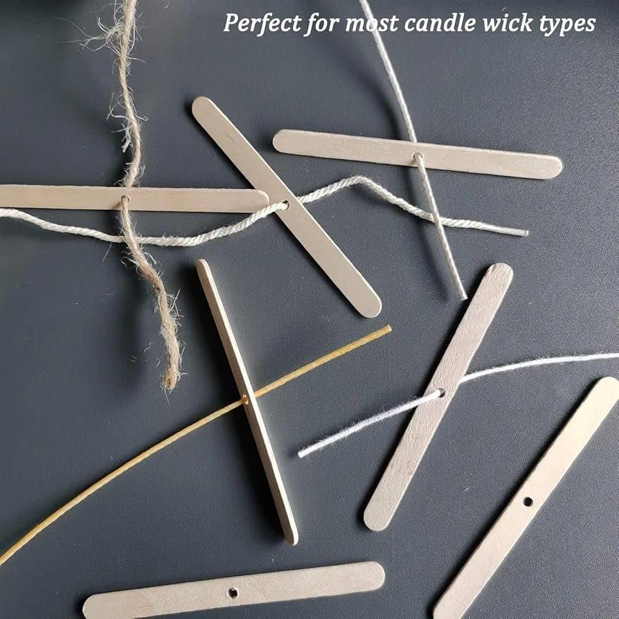 Wooden Candle Wick Centering Device, Candle Making Holders, DIY Candle Crafting Tools - Image 3