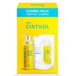 Cinthol Lime Foam Body Wash – Combi Pack (600ml) | 1 Bottle & 2 Refill | Unique Foam Formula for Moisturized & Irresistibly Soft Skin | Suitable for All Skin Types