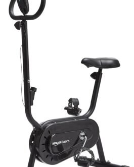 Amazon Basics Pro Stationary Exercise Belt Fitness Bike for Weight Loss at Home with Display and Resistance Control, White (Free Installation Assistance, Max User Weight: 100 kg) Amazon Basics Pro Stationary Exercise Belt Fitness Bike for Weight Loss at Home with Display and Resistance Control, White (Free Installation Assistance, Max User Weight: 100 kg)