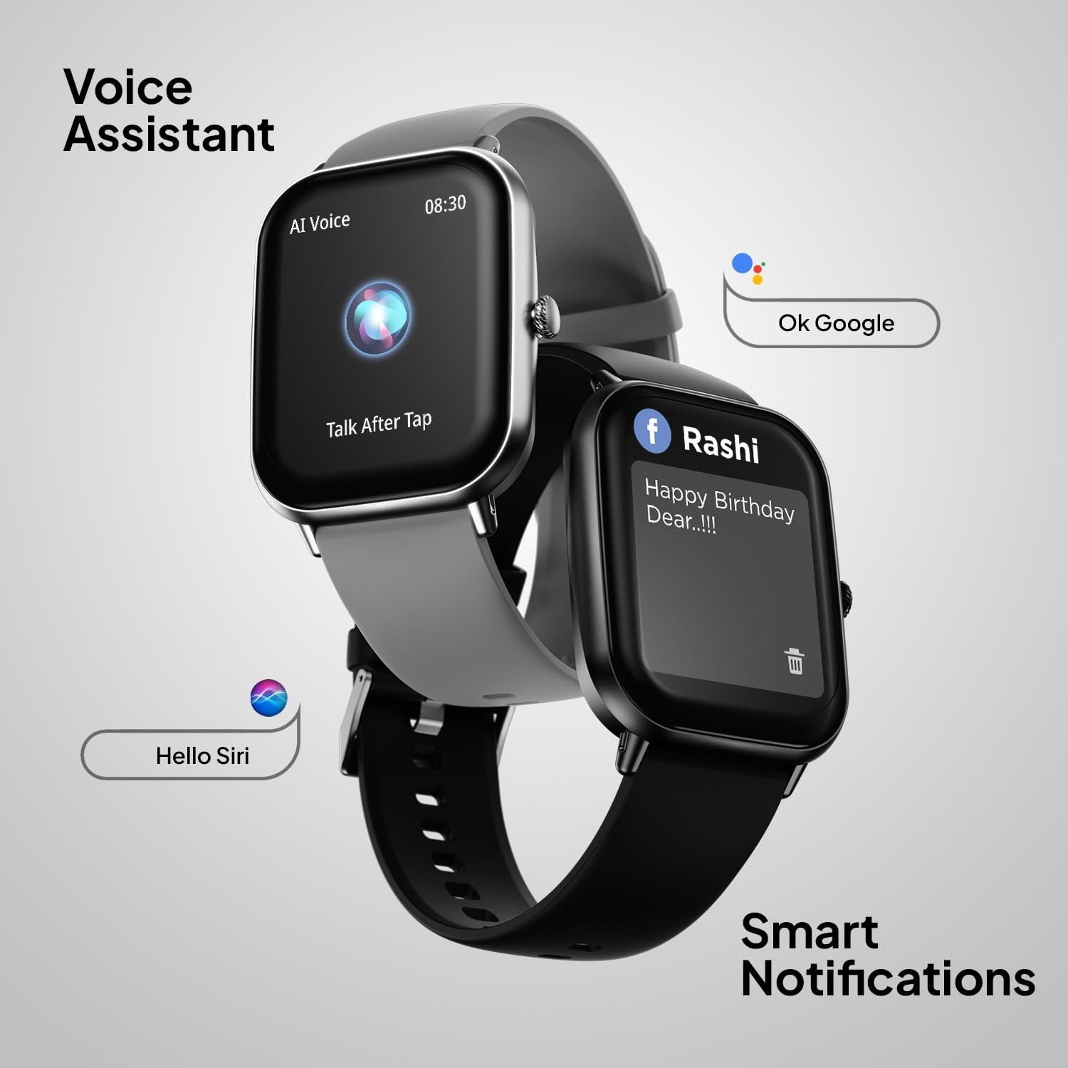 Fire-Boltt Ninja Call Pro Max Smart Watch 2.01 inch Display, Bluetooth Calling, 120+ Sports Modes, Health Suite, Voice Assistance (Grey) - Image 9