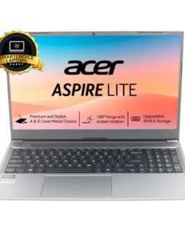 Acer Aspire Lite, AMD Ryzen 3 7330U Processor, 8 GB RAM, 512 GB SSD, Full HD, 15.6″/39.62cm, Windows 11 Home, Steel Gray, 1.6KG, AL15-41, Metal Body, Premium Thin and Light Laptop Acer Aspire Lite, AMD Ryzen 3 7330U Processor, 8 GB RAM, 512 GB SSD, Full HD, 15.6″/39.62cm, Windows 11 Home, Steel Gray, 1.6KG, AL15-41, Metal Body, Premium Thin and Light Laptop