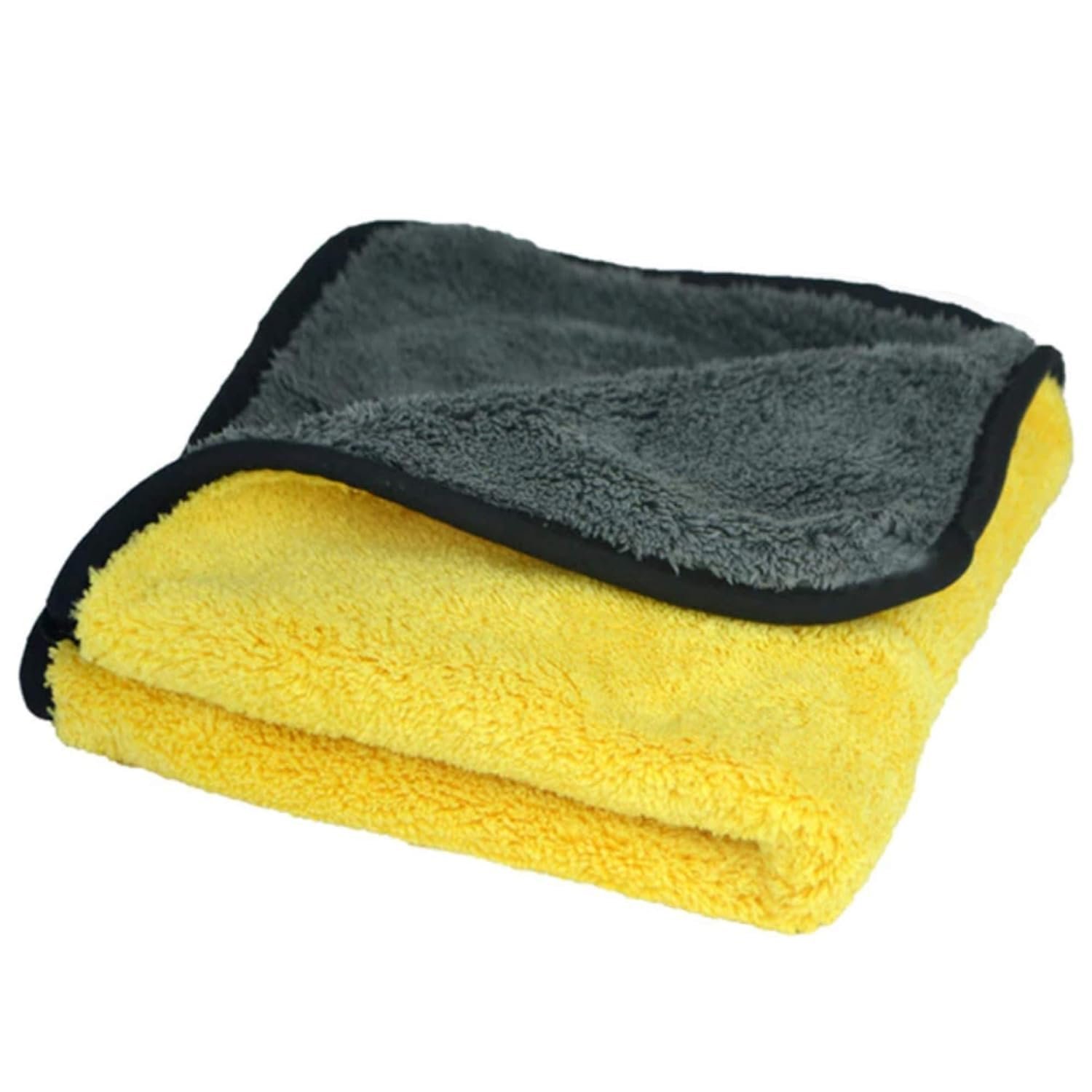 Autofy Car Microfiber Duster & Rim Tyre Cleaner Brush & 800 GSM Microfiber Cloth Car Cleaning Brush for Car Cleaning Car Accessories (Pack of 4) Car Cleaning Combo - Image 4