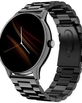 Noise Twist Go Round dial Smartwatch with BT Calling, 1.39″ Display, Metal Build, 100+ Watch Faces, IP68, Sleep Tracking, 100+ Sports Modes, 24/7 Heart Rate Monitoring (Elite Black)