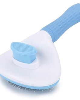 Depets Self Cleaning Slicker Brush, Pet Grooming Shedding Brush for Dogs and Cats – Easy to Remove Loose Undercoat, Pet Massaging Tool Suitable for Pets with Long or Short Hair Color May Vary Depets Self Cleaning Slicker Brush, Pet Grooming Shedding Brush for Dogs and Cats – Easy to Remove Loose Undercoat, Pet Massaging Tool Suitable for Pets with Long or Short Hair Color May Vary