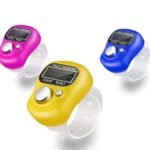GLUN® Multiuse Finger Counter Portable Hand Finger Counting Machine Digital Head Electronic Tally Counter Pack of 3
