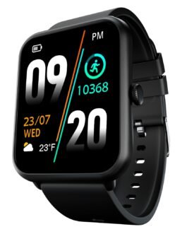 Fire-Boltt Ninja Call Pro Plus Smart Watch 1.83” HD Display, Bluetooth Calling, AI Voice Assistant, 100 Sports Modes, IP67 Waterproof, SpO2 Monitor, Smart Watch for Man & Woman- Black