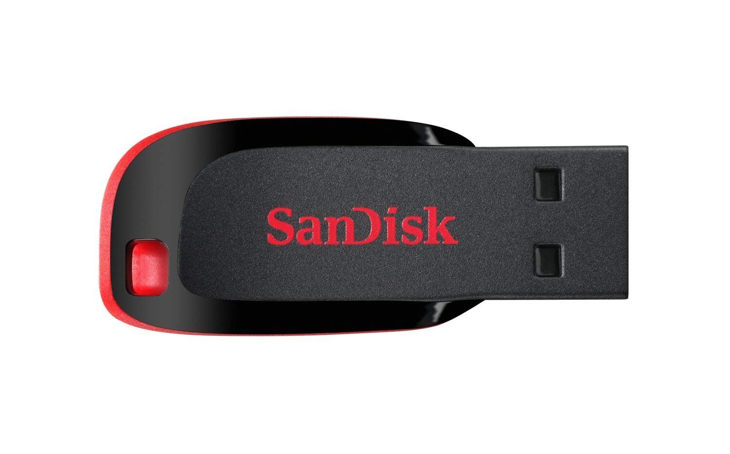 SanDisk Cruzer Blade 128GB, USB 2.0, Flash Drive, Pendrive, Red, 5Y Warranty (SDCZ50-128G-I35)