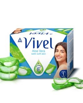 Vivel Aloe Vera Grade 1 Bathing Soap with Vitamin E for Soft Glowing skin, 600g (150g – Pack of 4), Soap for Women & Men, For All Skin Types Vivel Aloe Vera Grade 1 Bathing Soap with Vitamin E for Soft Glowing skin, 600g (150g – Pack of 4), Soap for Women & Men, For All Skin Types